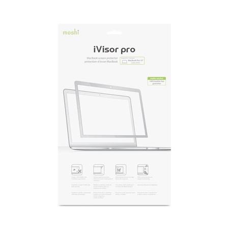 Moshi iVisor AG - Matowa folia ochronna na ekran MacBook Pro 13" (2020/2019/2018/2017/2016) / MacBook Air 13" Retina (Black/Clear/Matte)