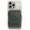 Spigen Lock Fit MagSafe - Portfel magnetyczny (Military Green)