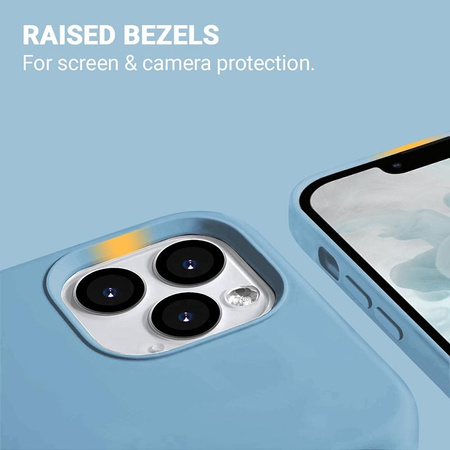 Crong Color Cover - Etui iPhone 13 (błękitny)