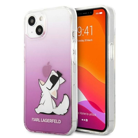 Karl Lagerfeld Choupette Fun - Etui iPhone 13 (różowy)