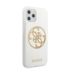 Guess Circle Glitter 4G - Etui iPhone 11 Pro (biały)