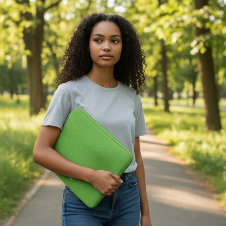 Tucano Colore2 - Pokrowiec MacBook Air 13” / Pro 13" / Laptop 12” (zielony)