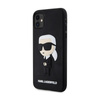 Karl Lagerfeld 3D Rubber NFT Ikonik - Etui iPhone 11 (Czarny)