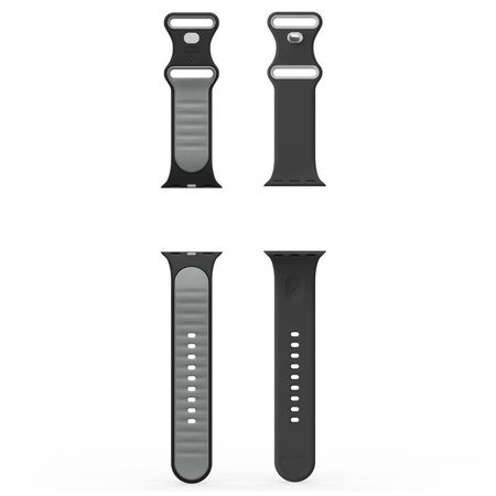 Spigen Nano Pop - Pasek do Apple Watch 44/45/46/49 mm (Black Sesame)
