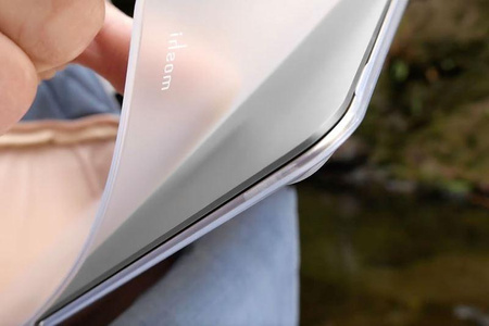 Moshi iGlaze Hardshell Case - Obudowa MacBook Air 13" Retina (M1/2020/2019/2018) (Stealth Clear)