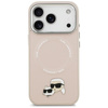 Karl Lagerfeld Karl & Choupette Pins MagSafe - Etui iPhone 17 Pro Max (różowy)