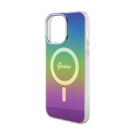 Guess IML Iridescent MagSafe - Etui iPhone 15 Pro Max (kolorowy)