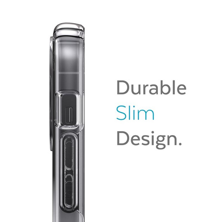 Speck Presidio Perfect-Clear + Ombre - Etui iPhone 13 Pro Max / iPhone 12 Pro Max z powłoką MICROBAN (Clear/Atmosphere Fade)