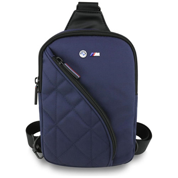 BMW Nylon Pocket & Metal Logo - Torebka crossbody na telefon (granatowy)