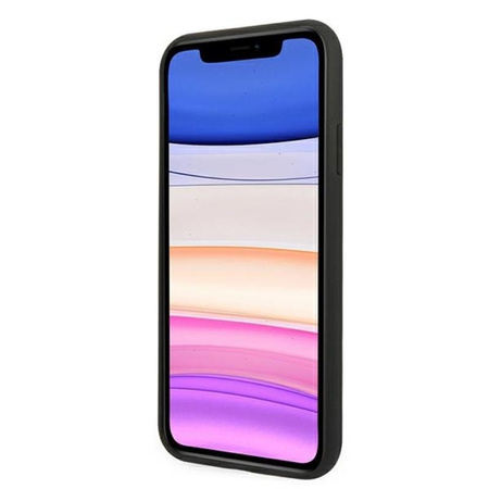 Karl Lagerfeld 3D Rubber Karl & Choupette Heads – Etui iPhone 11 (czarny)