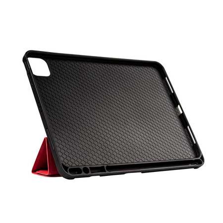 Crong FlexFolio – Etui iPad Air 11” M3 (2025) / iPad Air 11” M2 (2024) / iPad Air 10.9” (5-4 gen.) / iPad Pro 11" (2022-2021) z funkcją Apple Pencil (czerwony)