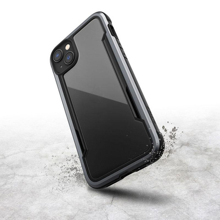 X-Doria Raptic Shield - Etui aluminiowe iPhone 14 Plus (Drop-Tested 3m) (Black)