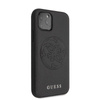 Guess Saffiano 4G Circle Logo - Etui iPhone 11 Pro (czarny)