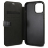 BMW Booktype M Carbon Stripe - Etui iPhone 13 mini (czarny)