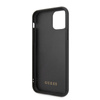 Guess Marble Glass Gold Glitter - Etui iPhone 11 Pro (biały)