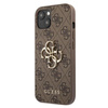Guess 4G Big Metal Logo - Etui iPhone 13 (brązowy)