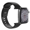 PURO ICON - Elastyczny pasek do Apple Watch 38/40/41/42 mm (S/M & M/L) (Black)