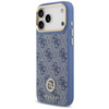 Guess 4G Strass Logo MagSafe - Etui iPhone 17 Pro Max (niebieski)