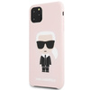 Karl Lagerfeld Fullbody Silicone Iconic - Etui iPhone 11 Pro Max (Pink)