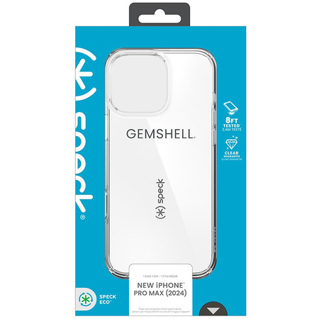 Speck Gemshell - Etui iPhone 16 Pro Max (Clear)