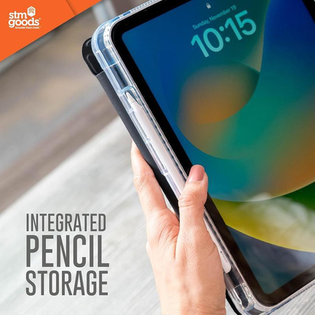 STM OPP – Etui iPad 10.9" (2022) (czarny)
