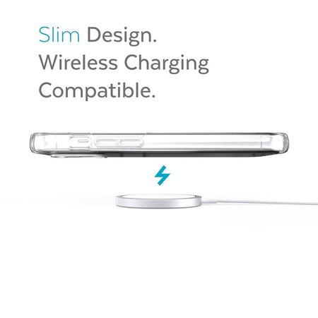 Speck Presidio Perfect-Clear - Etui iPhone 13 Mini / 12 mini z powłoką MICROBAN (Clear)