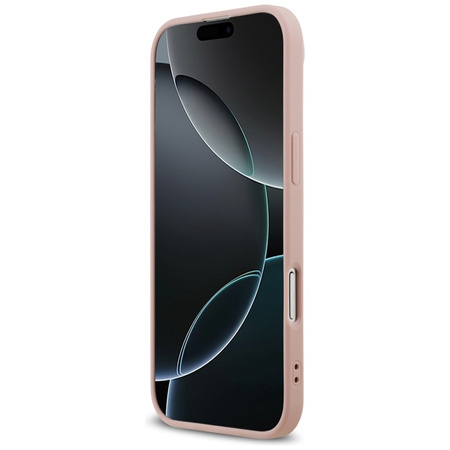 Guess Fixed Glitter Big 4G - Etui iPhone Air (różowy)