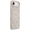 Guess 4G Circle Classic Logo MagSafe - Etui iPhone Air (różowy)