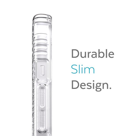 Speck Presidio Perfect-Clear with Grips + MagSafe - Etui iPhone 13 z powłoką MICROBAN (Clear)