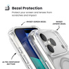 Speck Presidio Perfect Clear MagSafe - Etui iPhone 17 Pro (Clear / Silver)