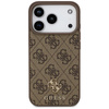 Guess 4G Small 4G and Classic MagSafe - Etui do iPhone 17 Pro (brązowy)