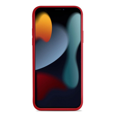 PURO ICON Cover - Etui iPhone 13 z ochroną antybakteryjną (czerwony)