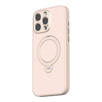 Moshi Kameleon MagSafe - Etui iPhone 16 Pro z funkcją podstawki (Shell Pink)