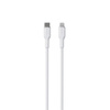 PURO ICON Soft Cable – Kabel USB-C do Lightning MFi 1.5 m (White)