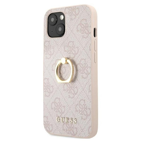Guess 4G Ring Case - Etui iPhone 13 mini (różowy)