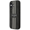 Guess 4G Printed Stripes MagSafe - Etui iPhone 17 (czarny)