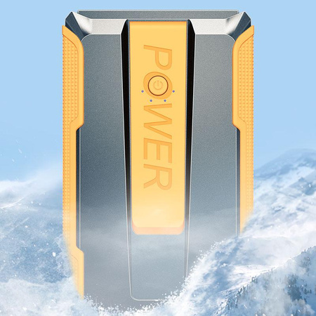 WEKOME CP-F60 PowerBoost Car Jump Starter - Zasilacz awaryjnego rozruchu samochodu + Power bank (Czarny / Pomarańczowy)