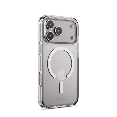 Crong Clear MAG Cover - Etui MagSafe iPhone 17 Pro (przezroczysty)