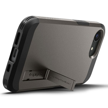 Spigen Tough Armor Mag MagSafe - Etui do iPhone 16e (Gunmetal)