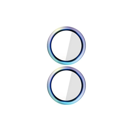 3mk HARDY Lens Protection Pro - Szkło na obiektyw aparatu iPhone 17 (Rainbow)