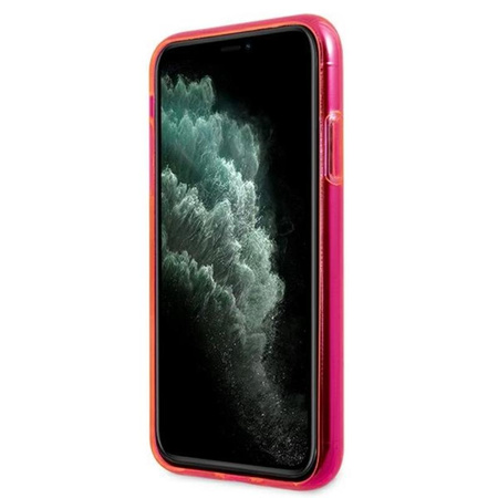 Karl Lagerfeld Choupette Head - Etui iPhone 11 (fluo różowy)