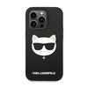 Karl Lagerfeld Choupette Head MagSafe Silicone - Etui iPhone 14 Pro Max (czarny)