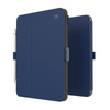Speck Balance Folio – Etui iPad 11" (2025) / 10.9" (2022) z powłoką MICROBAN w/Magnet & Stand up (Arcadia Navy/Moody Grey)