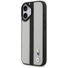 BMW M Perforated Stripe Logo MagSafe - Etui iPhone 17 (szary)