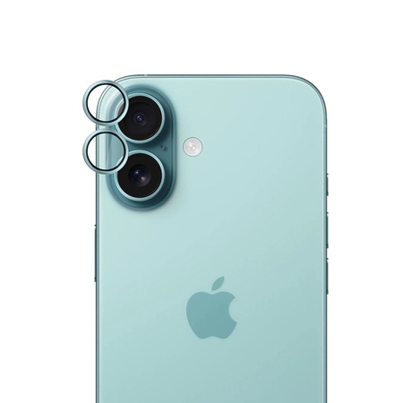 3mk HARDY Lens Protection Pro - Szkło na obiektyw aparatu iPhone 17 (Light Green)