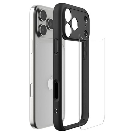 Spigen Ultra Hybrid - Etui do iPhone 17 Pro (Matte Black)