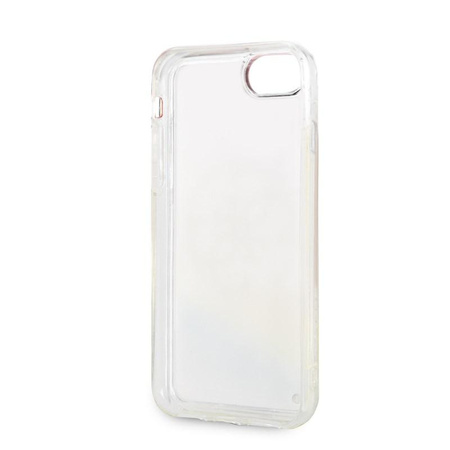 Guess Gradient Liquid Glitter Circle Logo - Etui iPhone SE 2020 / 8 / 7