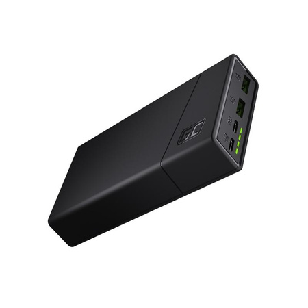 Green Cell PowerPlay20 - Power Bank 20000 mAh z szybkim ładowaniem 2x USB Ultra Charge oraz 2x USB-C Power Delivery 18W