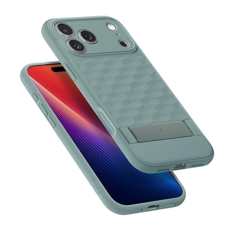 Spigen Parallax S Mag MagSafe - Etui do iPhone 17 Pro (Sage Green)