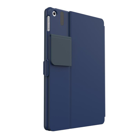 Speck Balance Folio - Etui iPad 10.2” 9 (2021) / 8 (2020) / 7 (2019) z powłoką MICROBAN (Coastal Blue/Charcoal Grey)